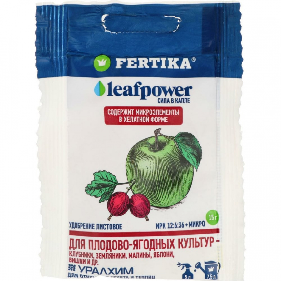 Удобрение для плодово-ягодных культур Fertika Leaf Power