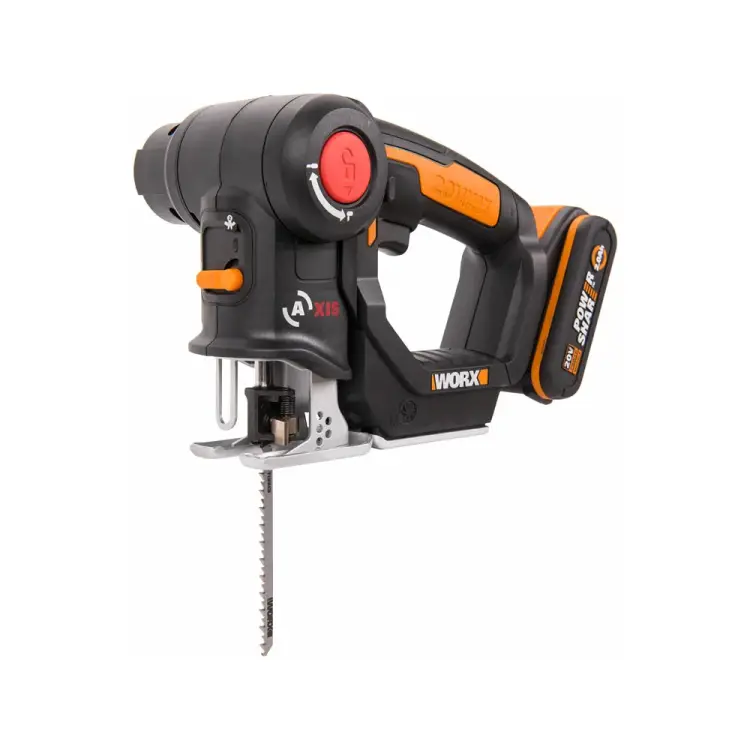Аккумуляторный лобзик-сабельная пила WORX WX550 Аккумуляторный лобзик-сабельная пила WORX WX550