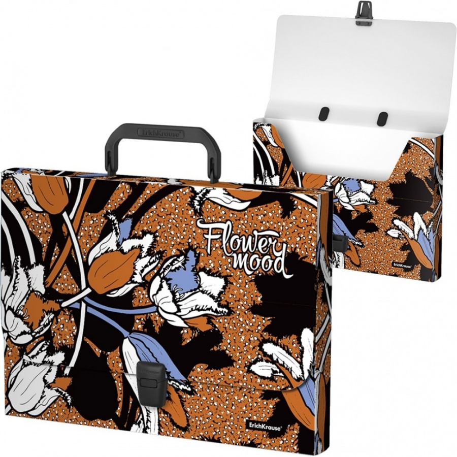 Пластиковый портфель ErichKrause Tulips