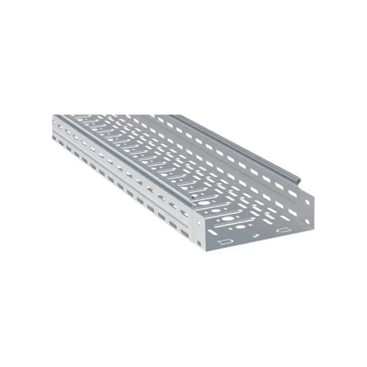 Металлический перфорированный лоток EKF L8040001