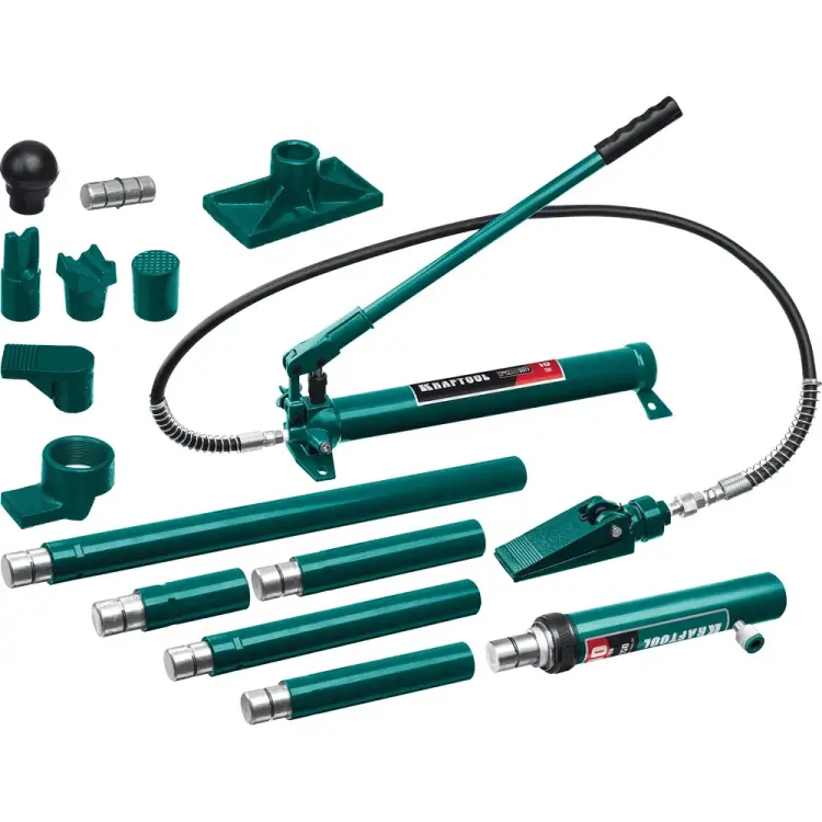 Гидравлический набор для правки кузова KRAFTOOL 43435-10 Гидравлический набор для правки кузова KRAFTOOL 43435-10