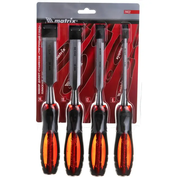 Набор долот-стамесок MATRIX Тигровый глаз 24432