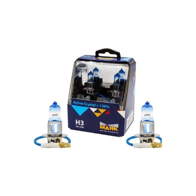 Автомобильная галогенная лампа Маяк 72320AC+130