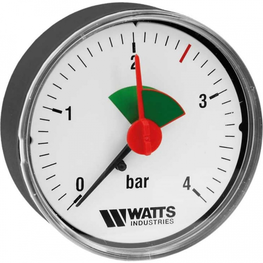 Аксиальный манометр Watts F+R101