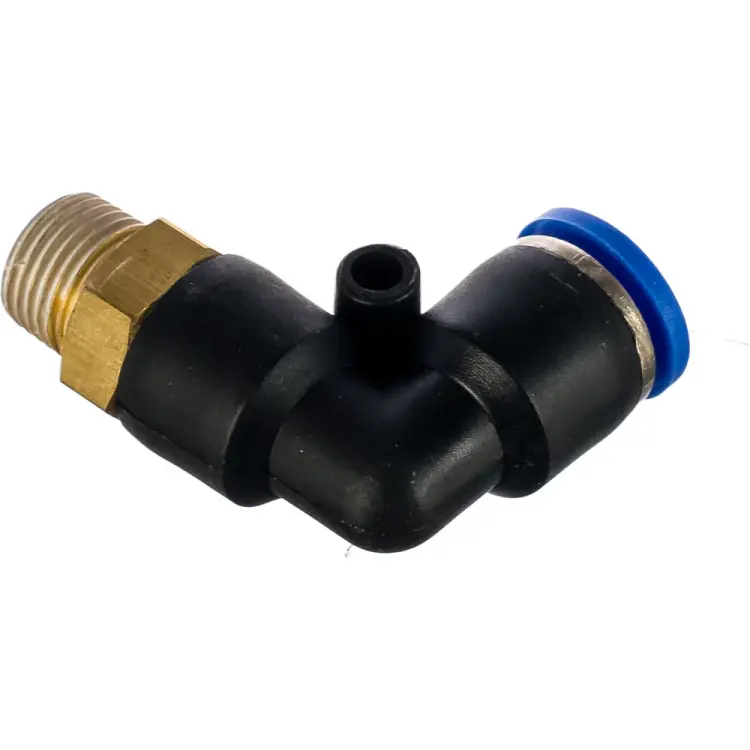 Угловой фитинг для пластиковых трубок Rockforce RF-SPL06-01(2247) Угловой фитинг для пластиковых трубок Rockforce RF-SPL06-01(2247)