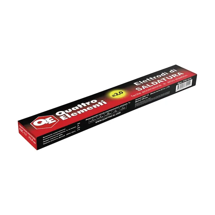Сварочные электроды QUATTRO ELEMENTI 770-414 Сварочные электроды QUATTRO ELEMENTI 770-414