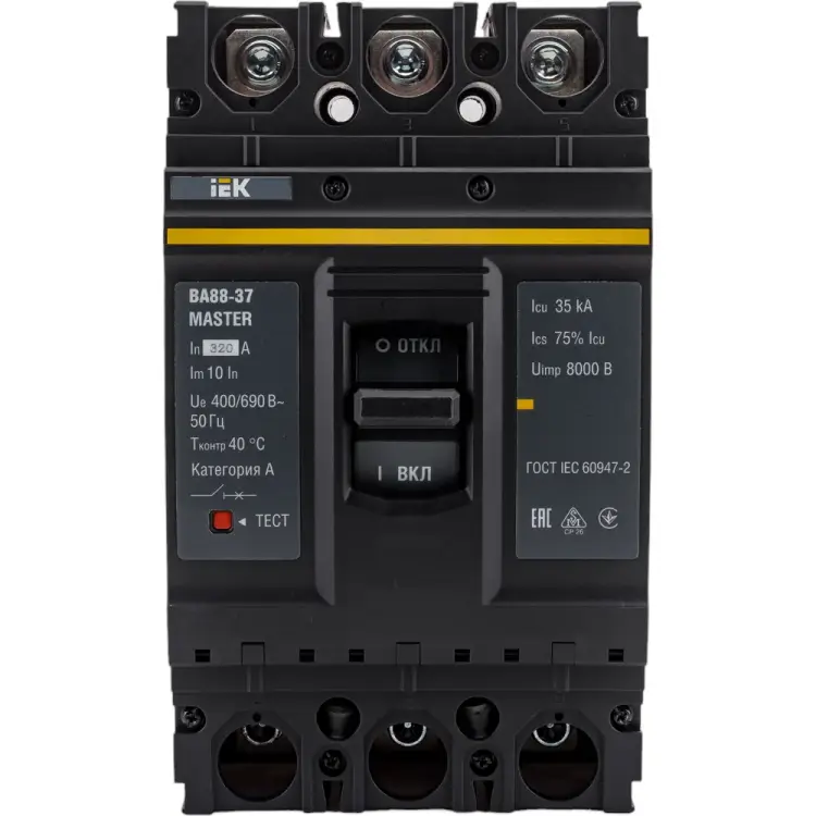 Автоматический выключатель IEK ВА88-37 MASTER SVA40-3-0320-02