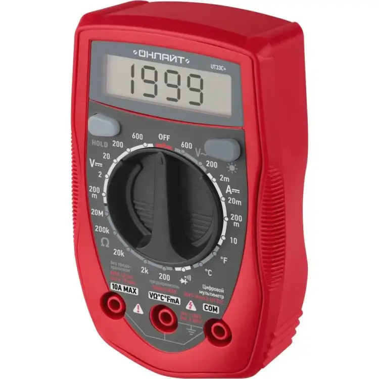 Мультиметр ОНЛАЙТ omt-mm03-ut33c 90230