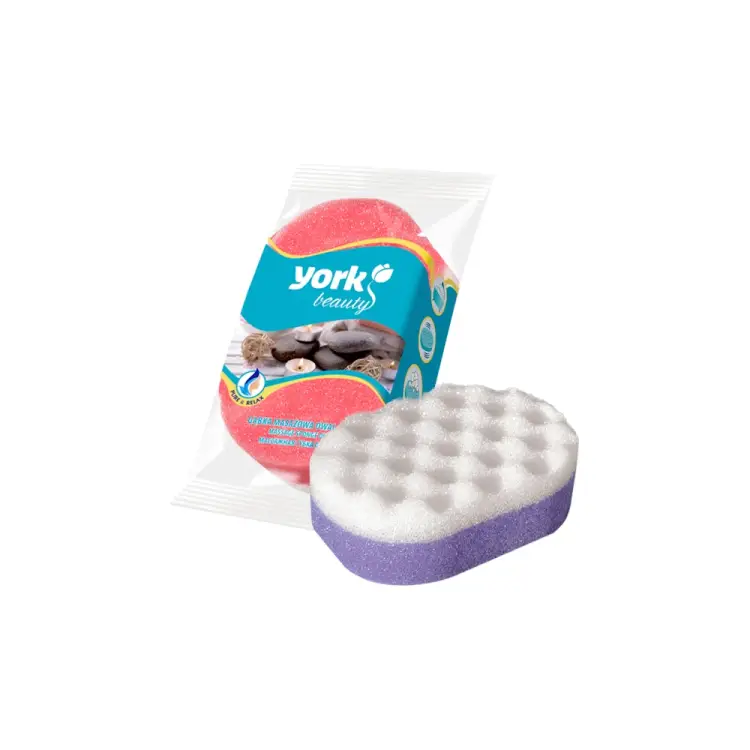 Массажная губка для тела YORK Овал 011010 Массажная губка для тела YORK Овал 011010