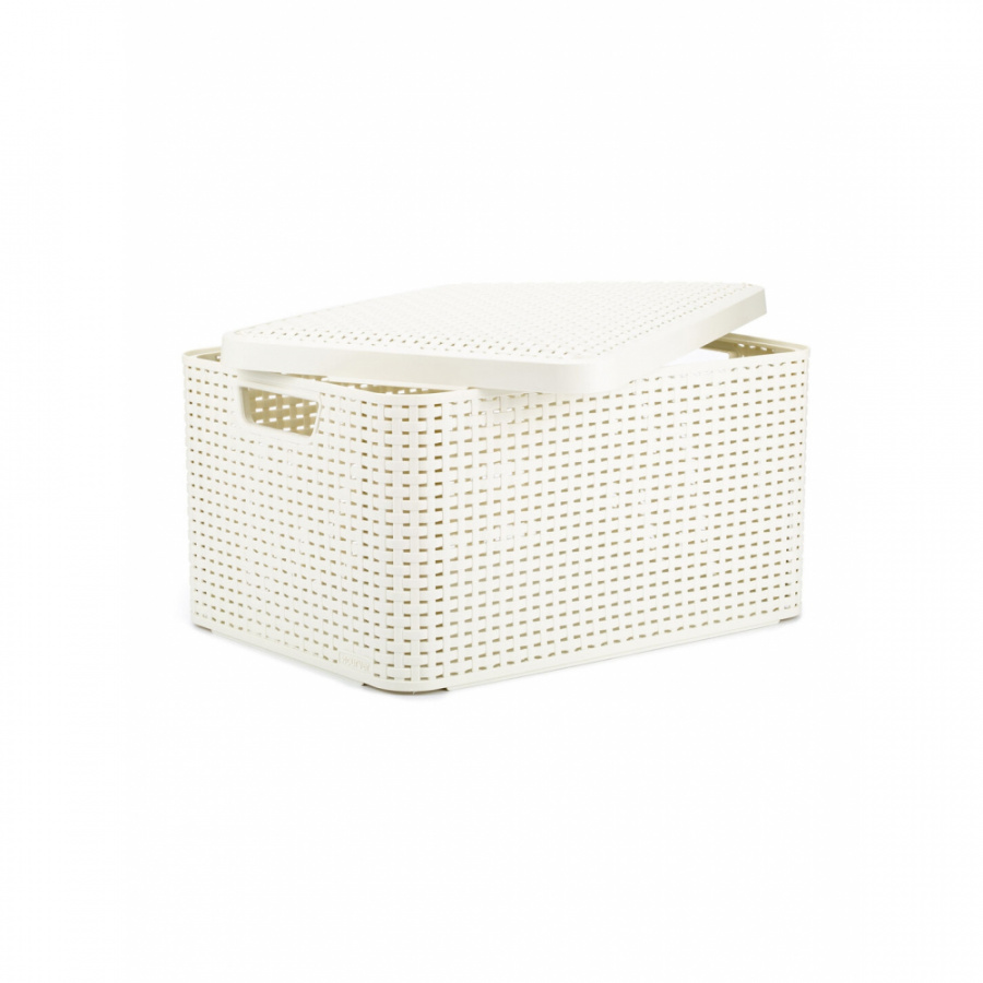 Корзина CURVER RATTAN STYLE BOX L