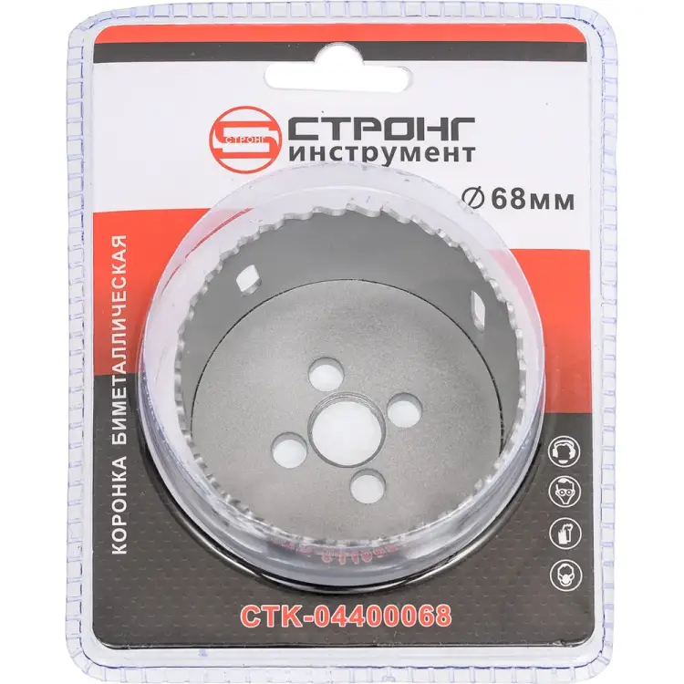 Универсальная биметаллическая коронка Strong СTК-04400068