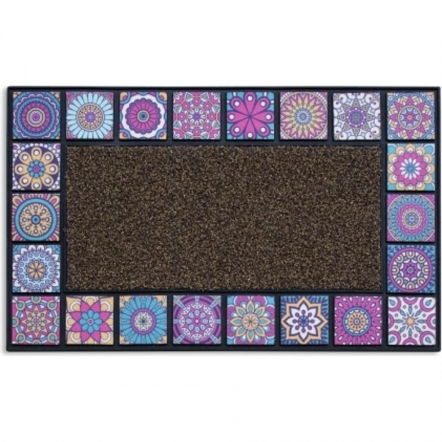 Придверный коврик Attribute MOSAIC QUADRO violet