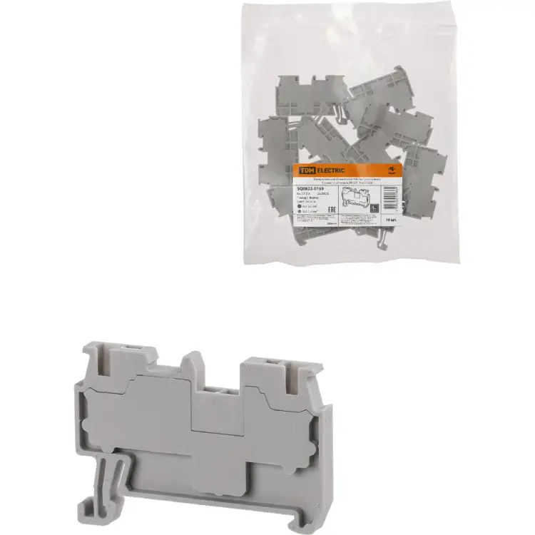 Безвинтовой клеммный зажим TDM ELECTRIC ЗКБ SQ0822-0159