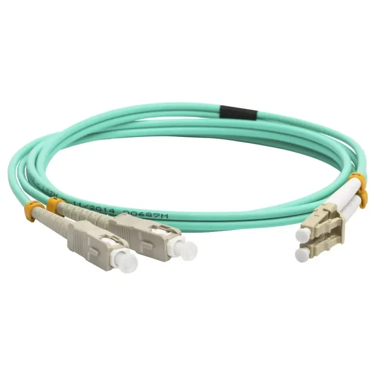 Оптический шнур LANMASTER LAN-2LC-2SC/OM3-3.0