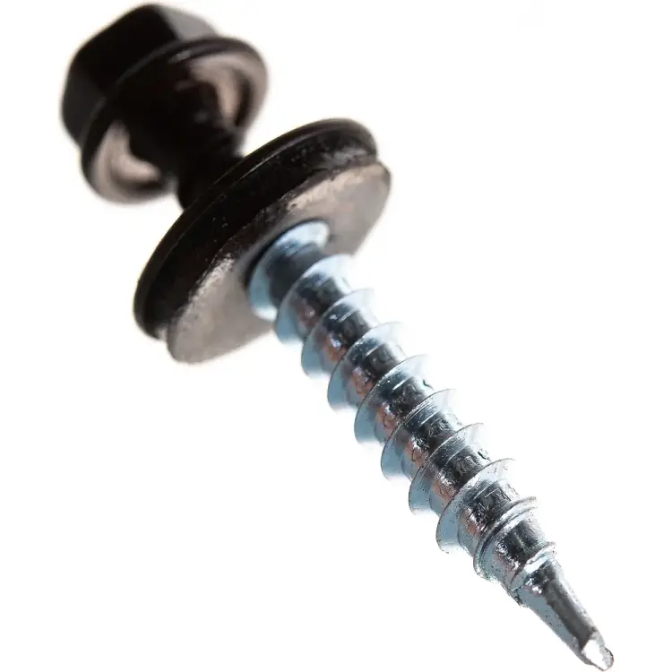 Кровельный саморез Госкреп 4.8х35 RAL8017 коричневый шоколад (250 шт.) 2-0016700