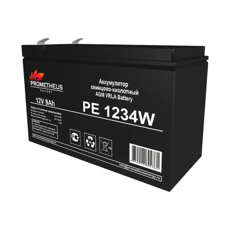 Аккумулятор Prometheus energy PE1234W НФ-00003161
