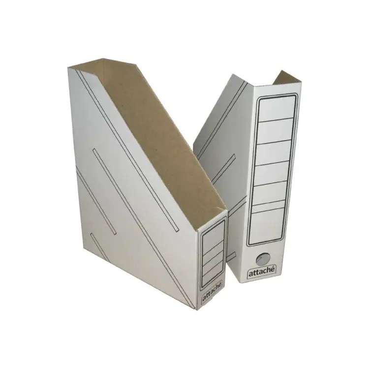 Картонный вертикальный накопитель Attache 731839