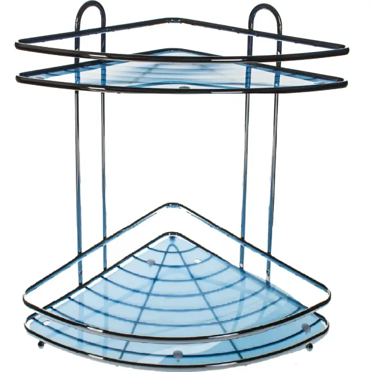 Угловая двухъярусная полка VANSTORE MODERN BLUE 015-55
