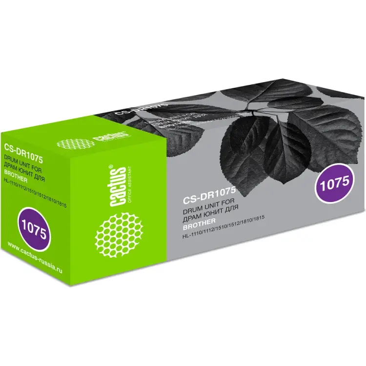Блок фотобарабана для HL-1110/1112/1510/1512/1810/1815 Cactus CS-DR1075 DR-1075 872078 Блок фотобарабана для HL-1110/1112/1510/1512/1810/1815 Cactus CS-DR1075 DR-1075 872078