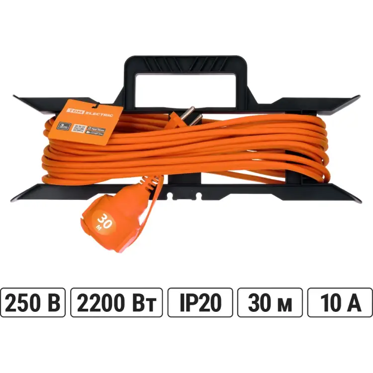 Силовой удлинитель-шнур TDM ELECTRIC УШ10 SQ1302-0313