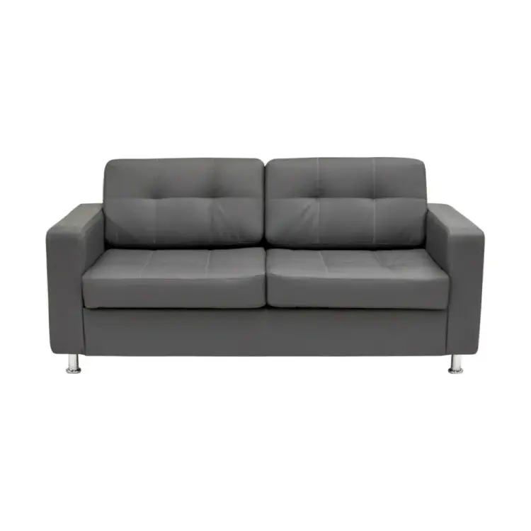 Трехместный диван Мягкий Офис с механизмом серый ОК301СР_MH