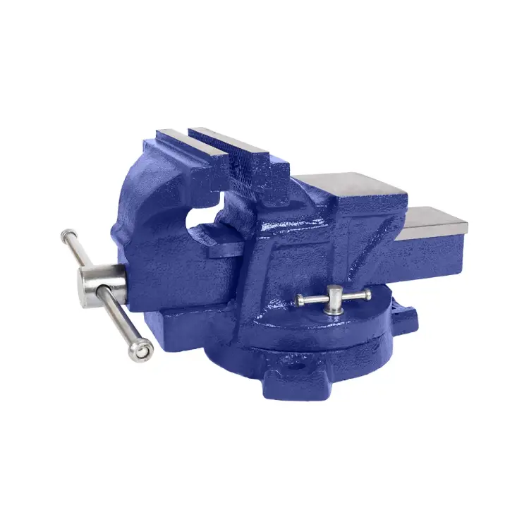 Слесарные поворотные тиски KRAFT KT 705209