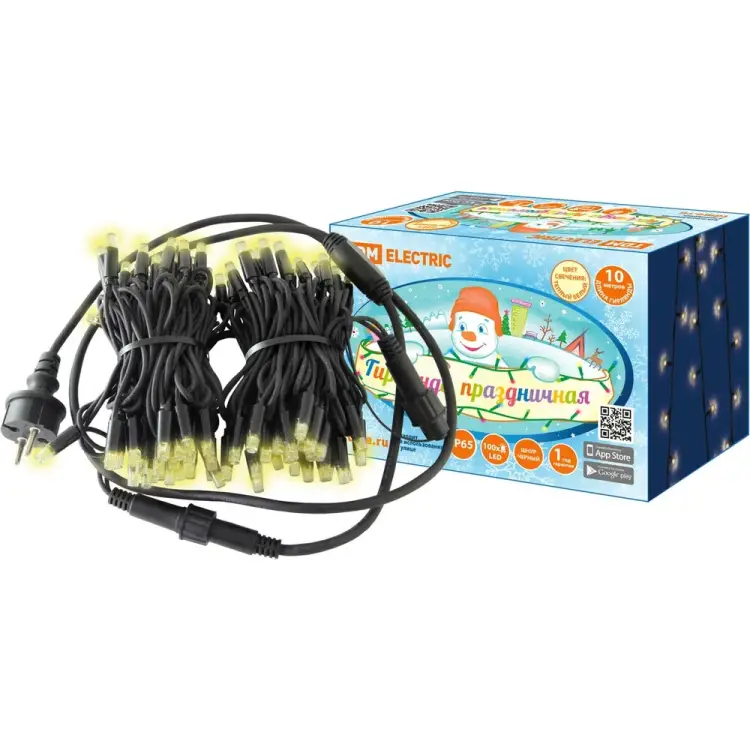 Светодиодная гирлянда TDM ELECTRIC СГУ100БТ10 SQ0361-0042