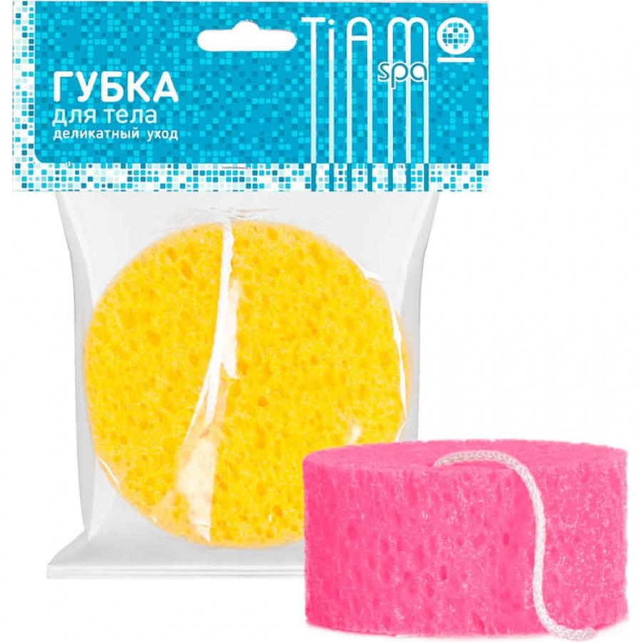 Губка для тела TIAMO SPA КРУГ Люкс