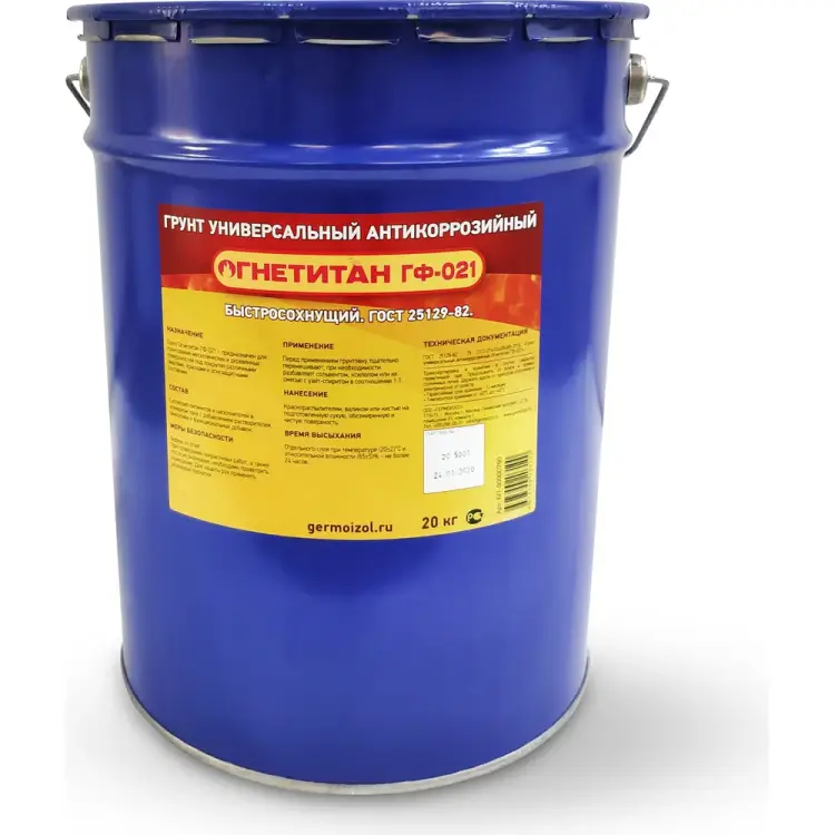 Грунт Огнетитан Гф-021 БП-00000790 Грунт Огнетитан Гф-021 БП-00000790