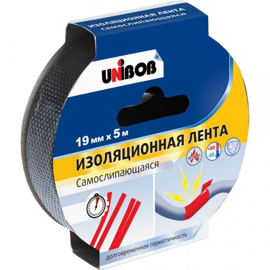 Самослипающаяся изолента Unibob 211774