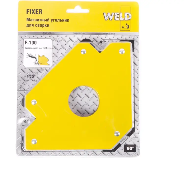 Магнитный угольник Weld FIXER F-100 QJ6003A