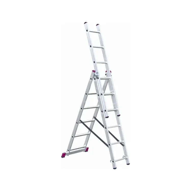 Алюминиевая универсальная лестница Krause Corda 3х6 010360