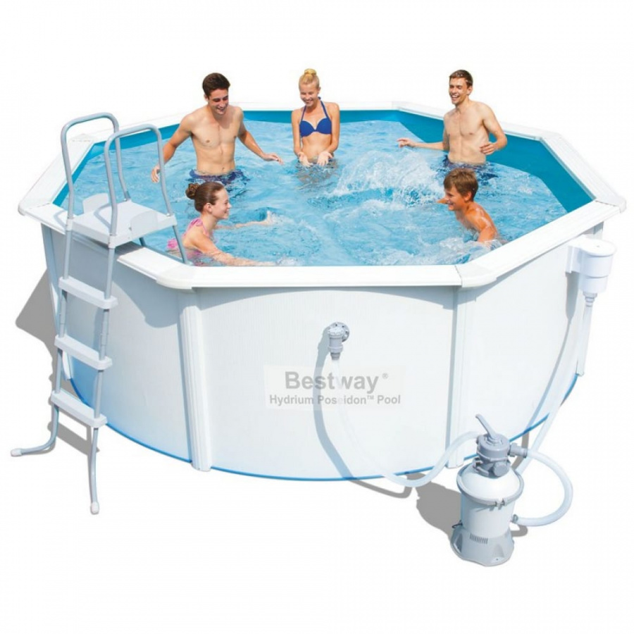 Стальной бассейн BestWay Hydrium Pool Set