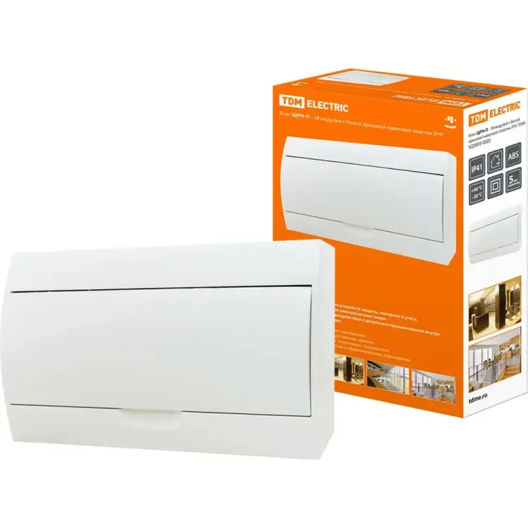 Бокс TDM ELECTRIC ЩРН-П-18 SQ0903-0005
