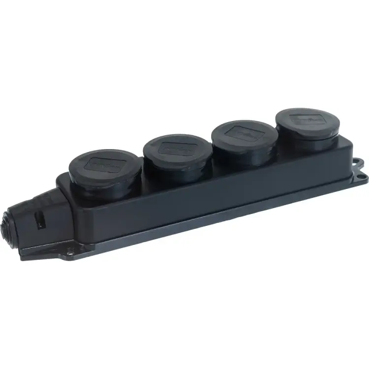 Четырехместная однофазная колодка UNIVersal 1029 Четырехместная однофазная колодка UNIVersal 1029