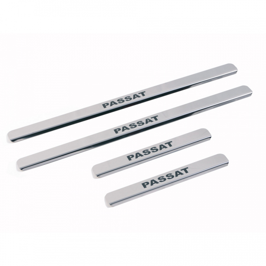 Накладки внутренних порогов VW Passat B5, B6, B7 Dollex NPK-008