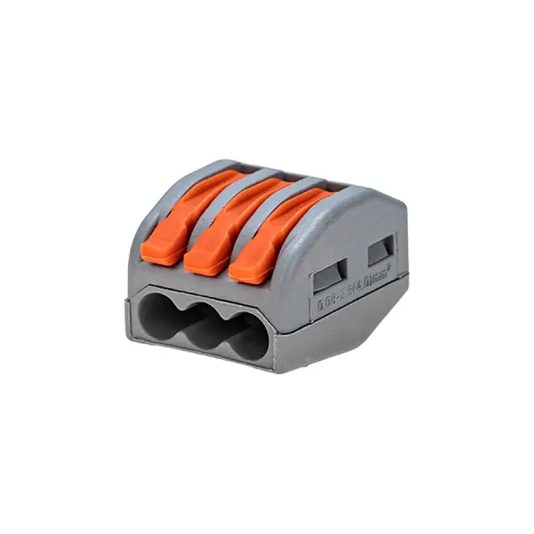 Соединительная трехпроводная клемма REXANT 06-0201-B10