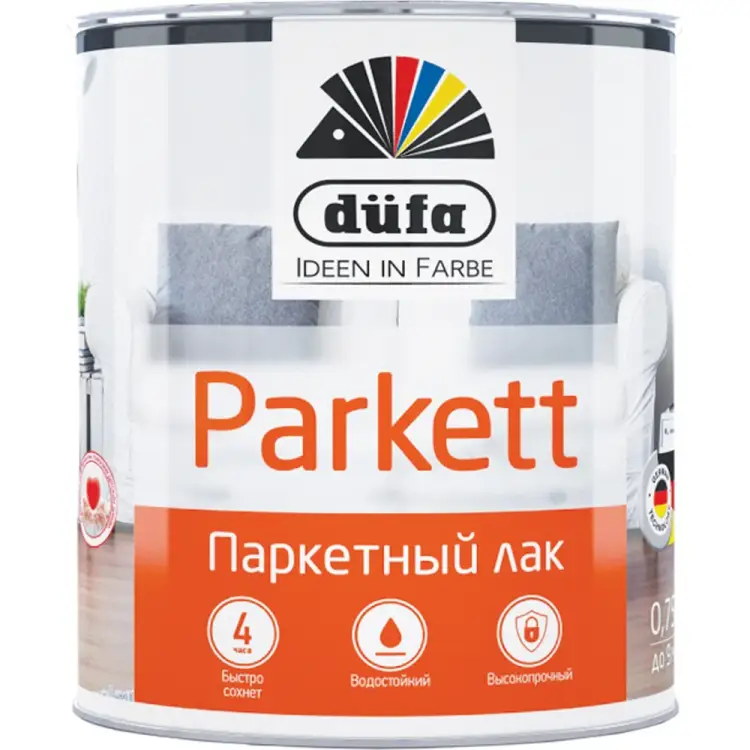 Паркетный лак Dufa Retail PARKETT Н0000002489 Паркетный лак Dufa Retail PARKETT Н0000002489