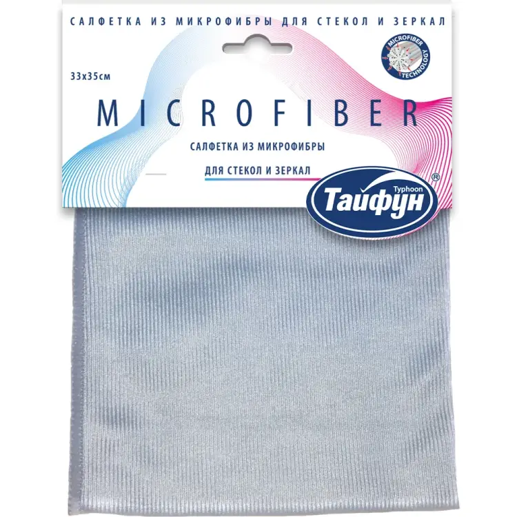Салфетка для стекол и зеркал ТАЙФУН 391787