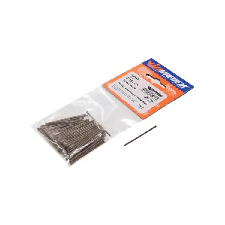 Финишные гвозди vipкрепеж 1,6х40 60 шт 21184 VIP