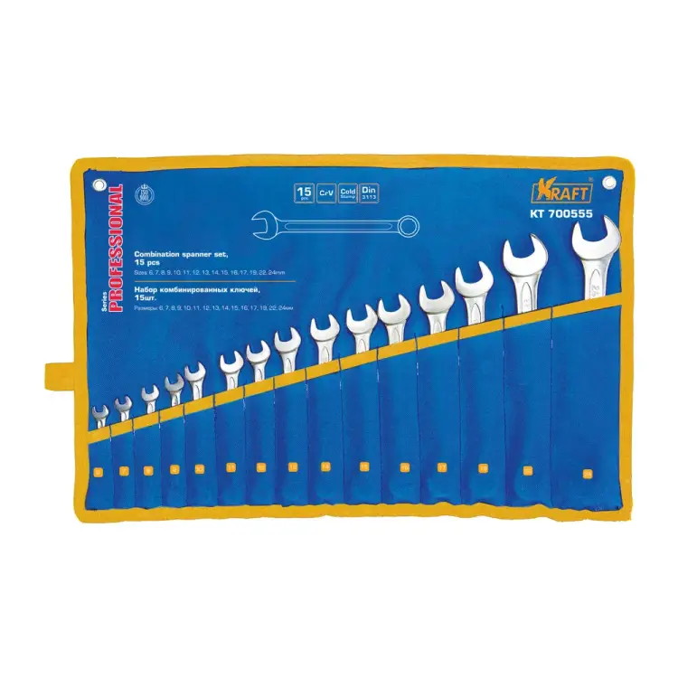Комбинированный ключ KRAFT 700555