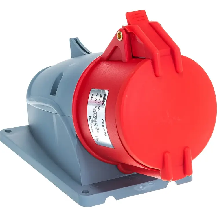 Стационарная розетка IEK MAGNUM  ССИ-125 PSN12-032-5 Стационарная розетка IEK MAGNUM  ССИ-125 PSN12-032-5