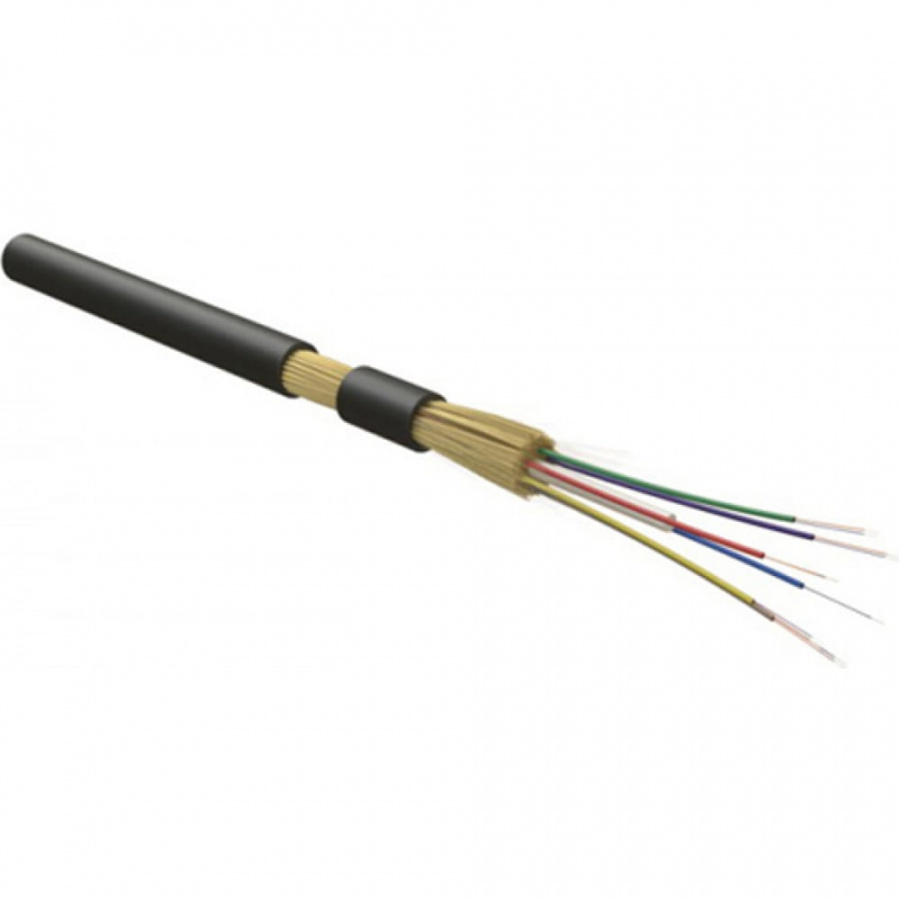 Волоконно-оптический кабель Hyperline FO-MB-IN/OUT-9S-12-LSZH-BK 9/125