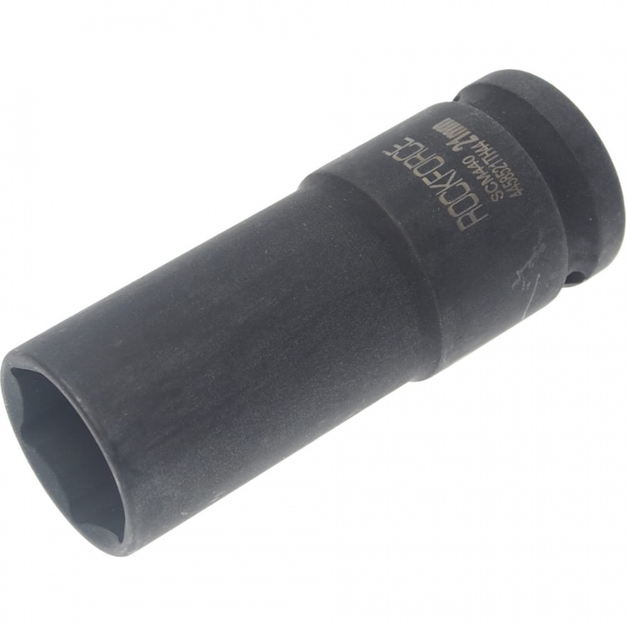 Удлиненная ударная шестигранная торцевая головка Rockforce 21мм 1/2 L=80мм