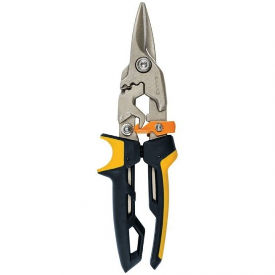 Прямые ножницы для металла Fiskars PowerGear