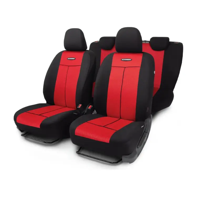 Автомобильные чехлы AUTOPROFI TT TT-902M BK/RD