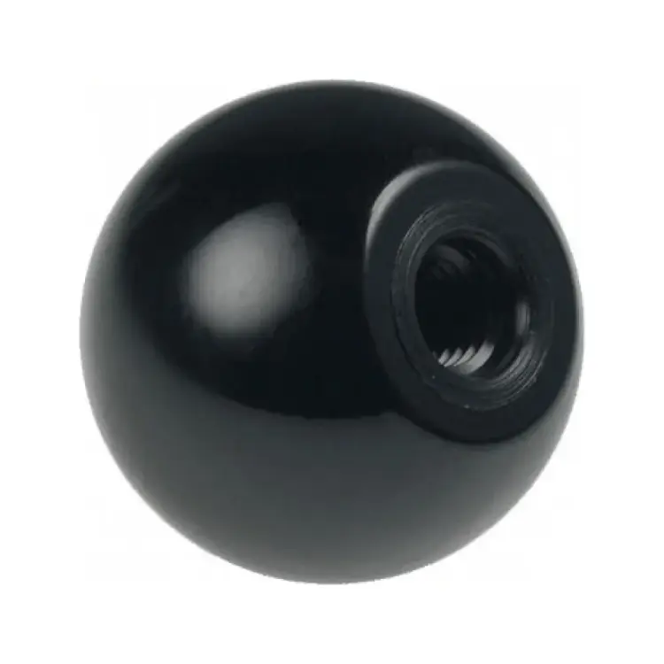 Шаровая ручка ЦКИ DIN319 C 40, пластик, М10, черная 51618