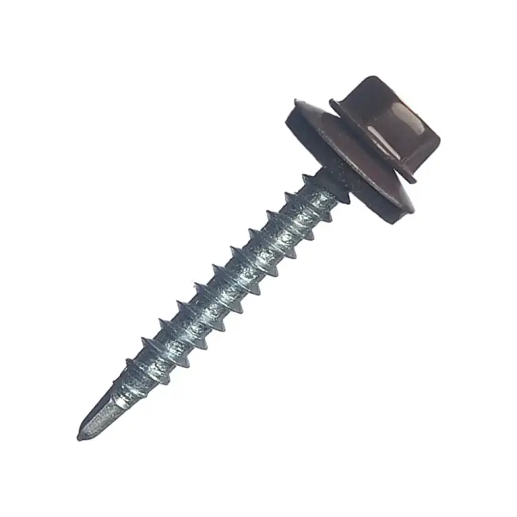 Кровельный саморез МЕТАЛЛСЕРВИС 4.8x35 RAL 8017 200 шт. 1220570