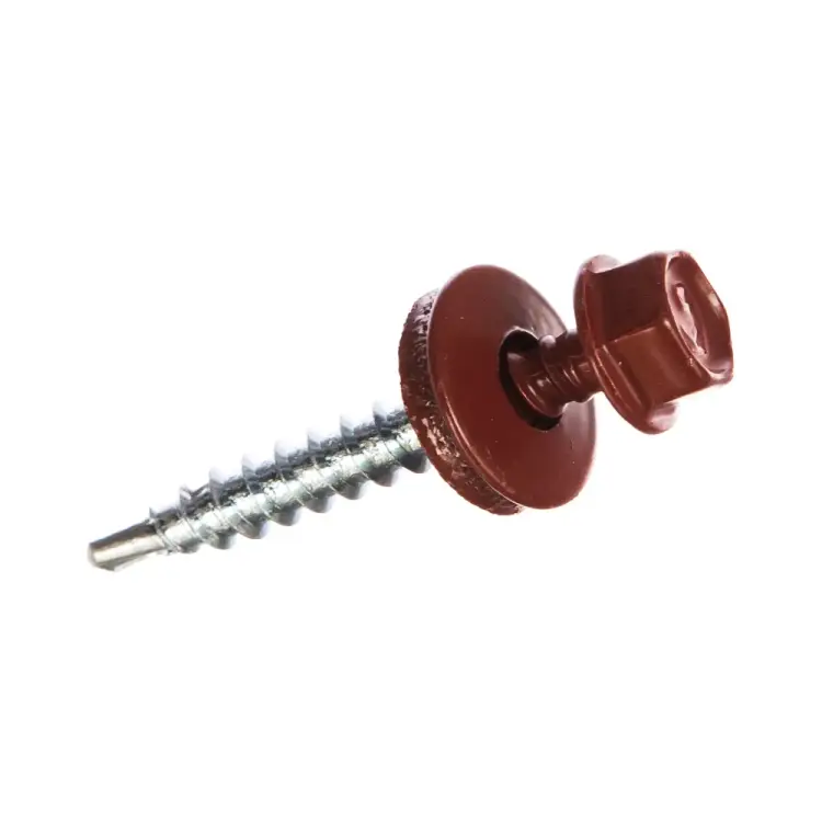 Кровельный саморез Kenner 4,8х35 RAL3011 красно-коричневый (250 шт.) ск353011ф