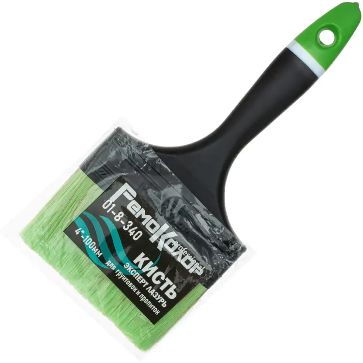 Плоская кисть РемоКолор Олимп Лазурь 01-8-340